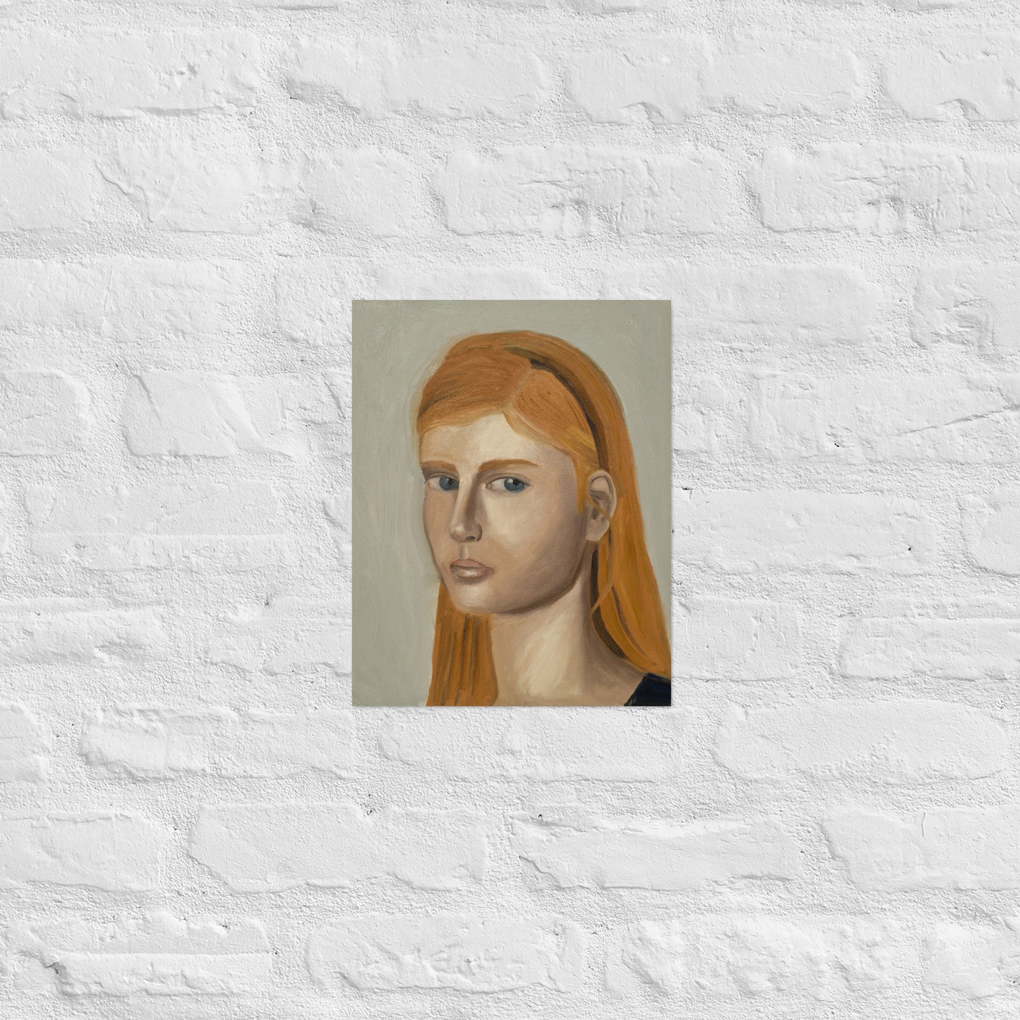 Young woman with red hair