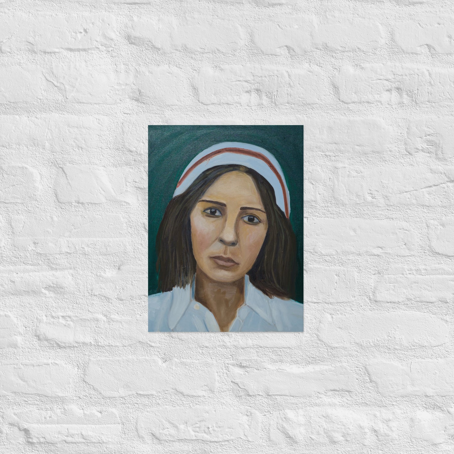 Woman with hat