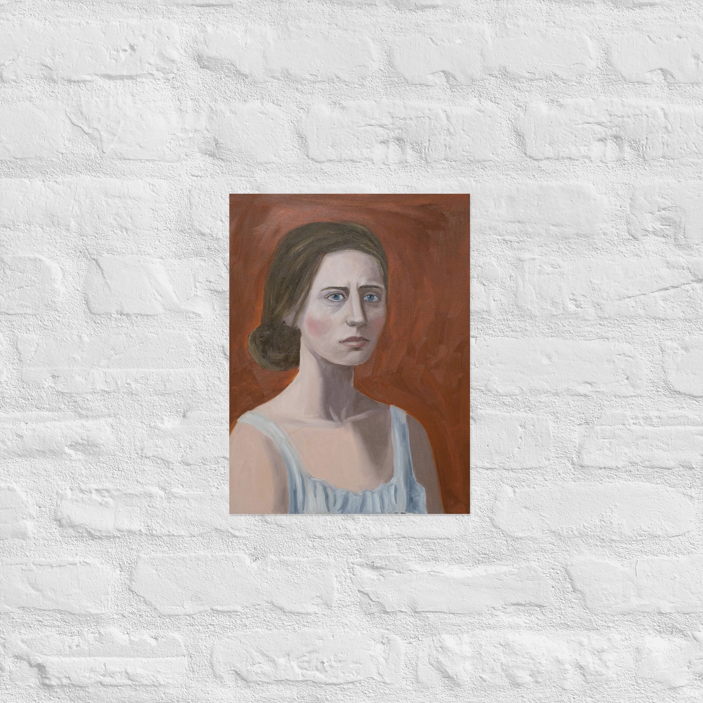 Woman in night dress