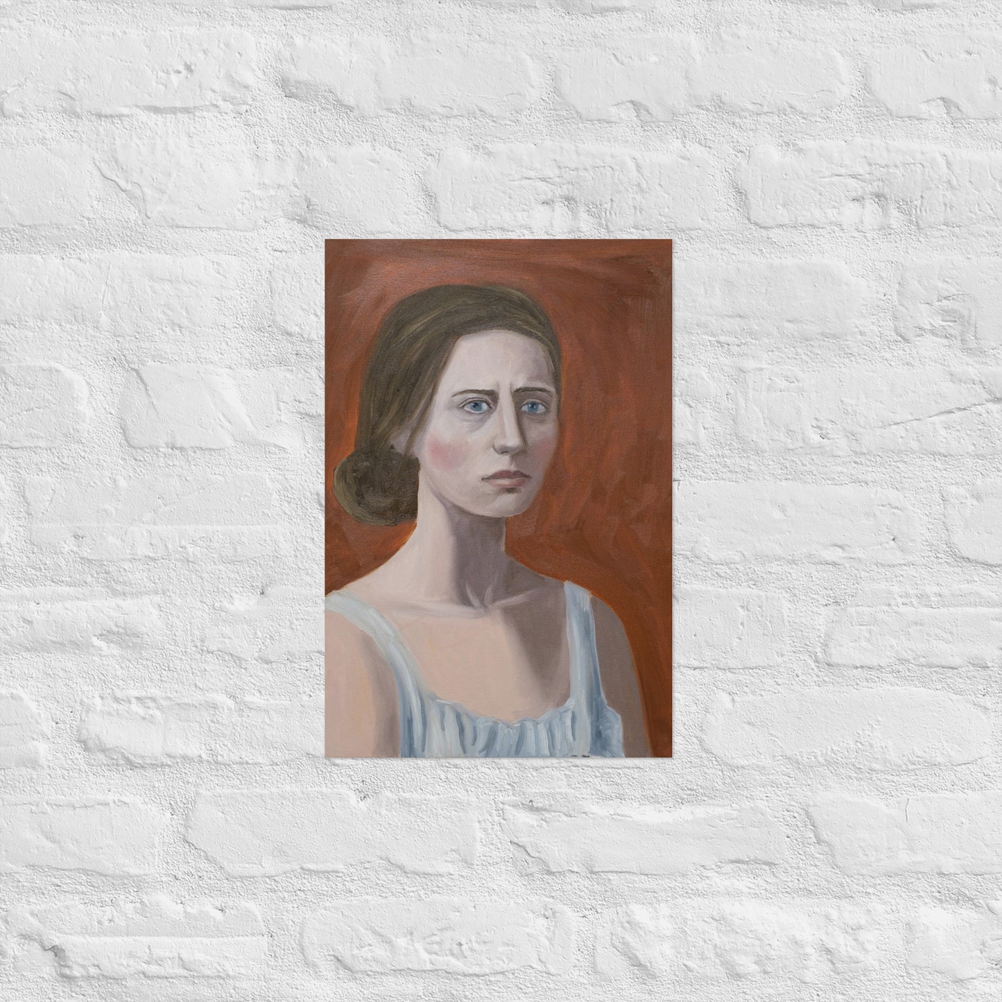 Woman in night dress