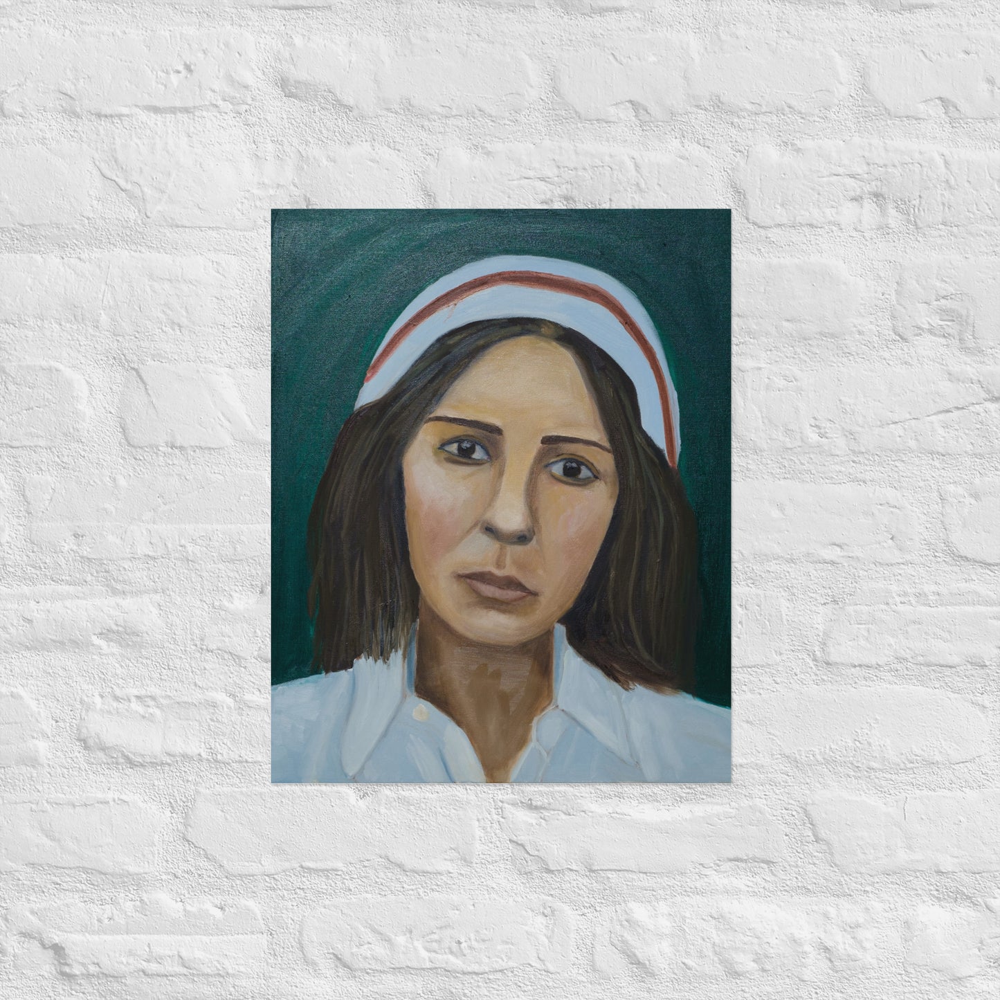 Woman with hat