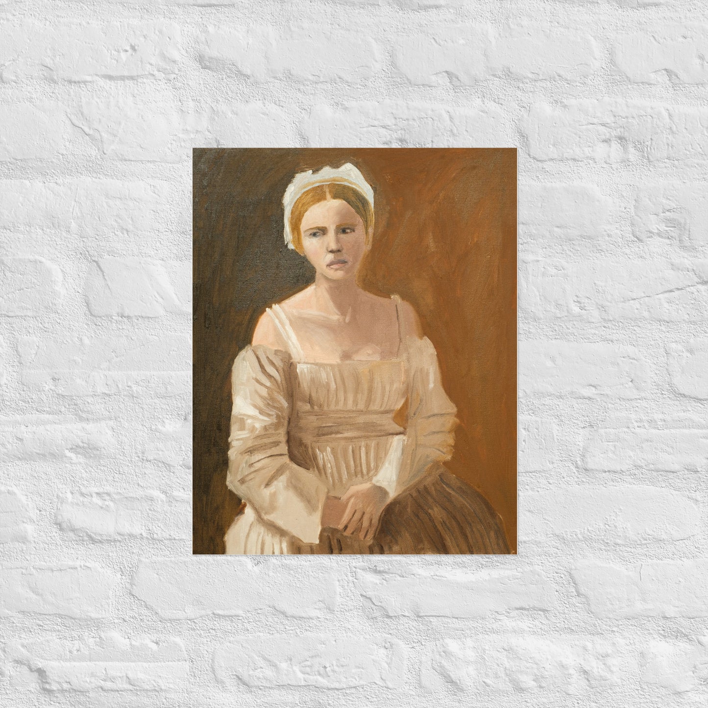 Woman in dress