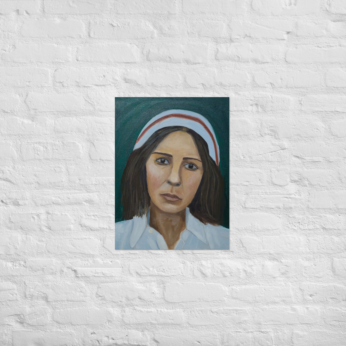 Woman with hat