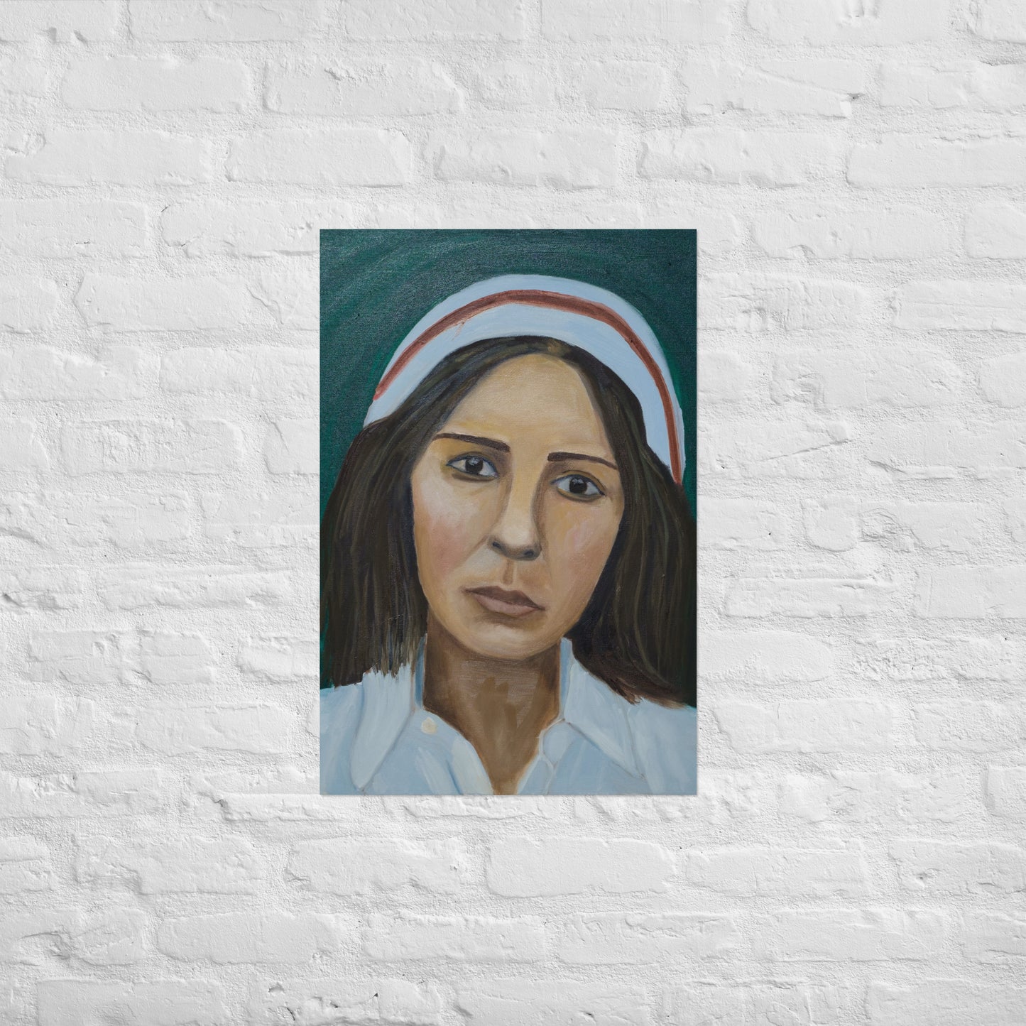 Woman with hat