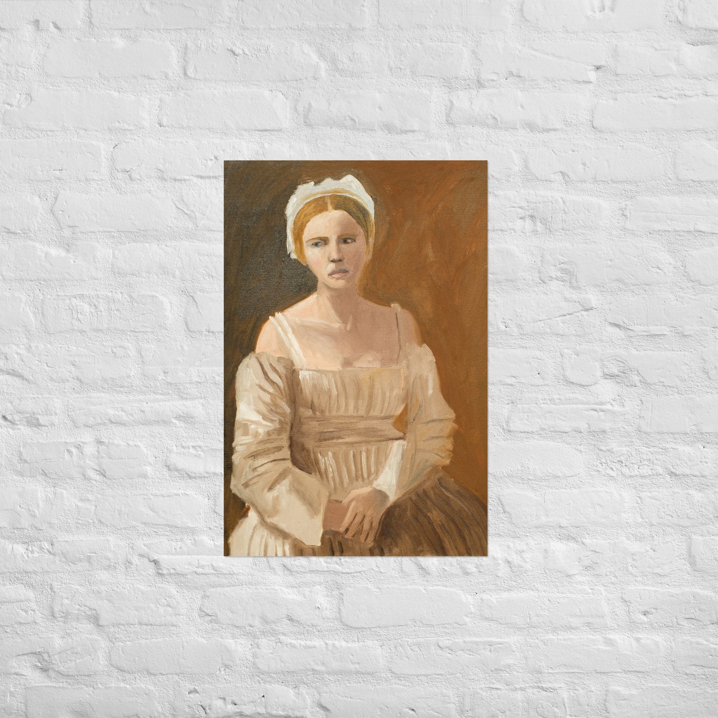 Woman in dress