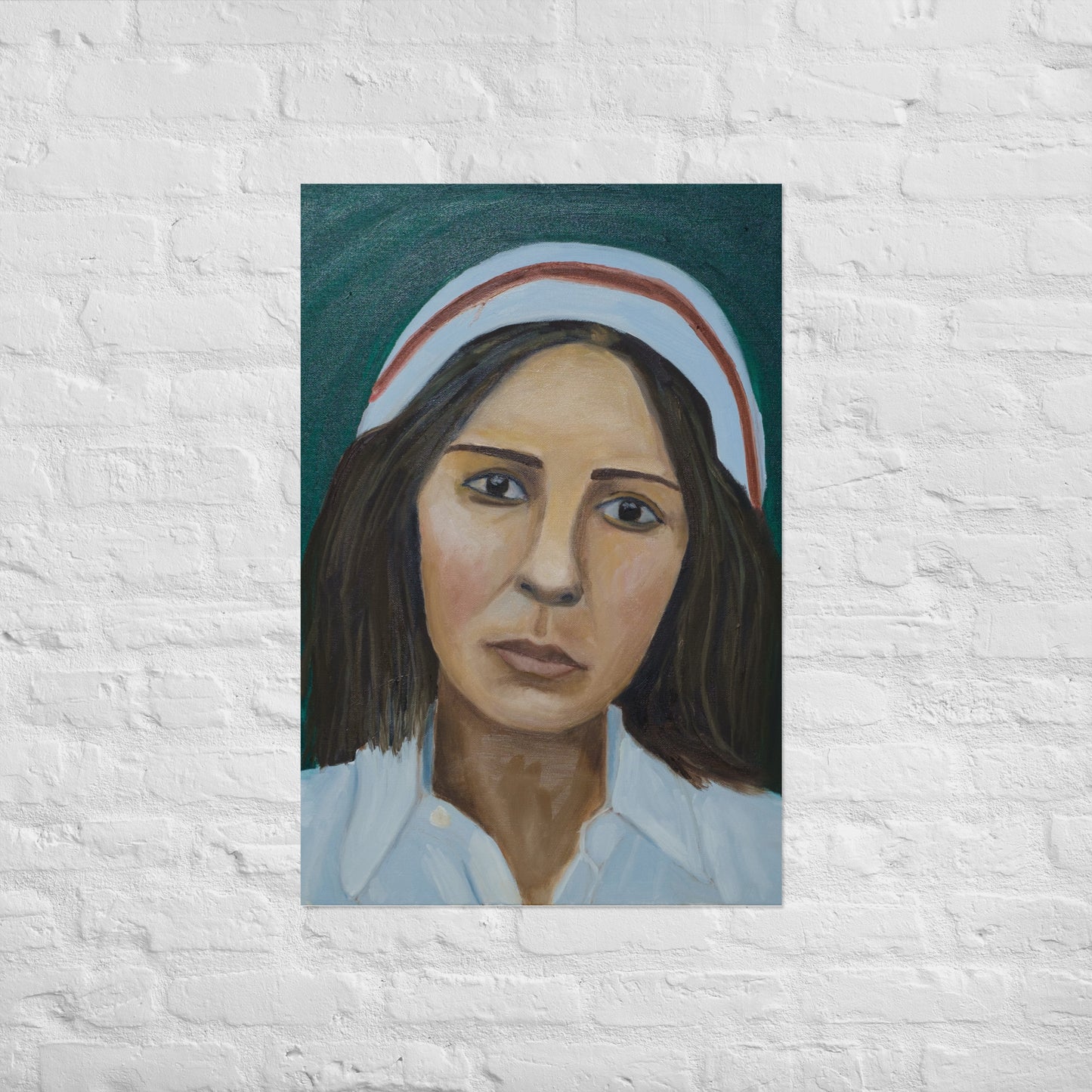 Woman with hat