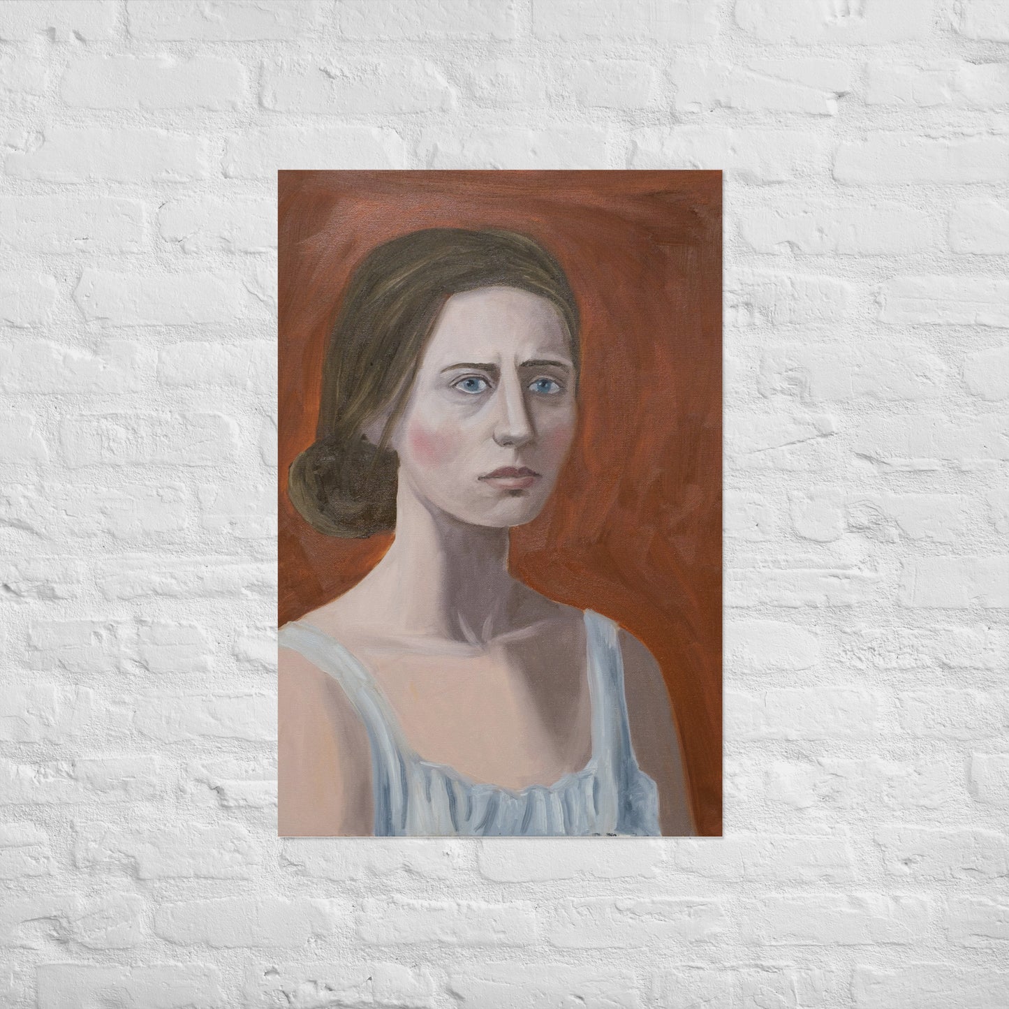 Woman in night dress