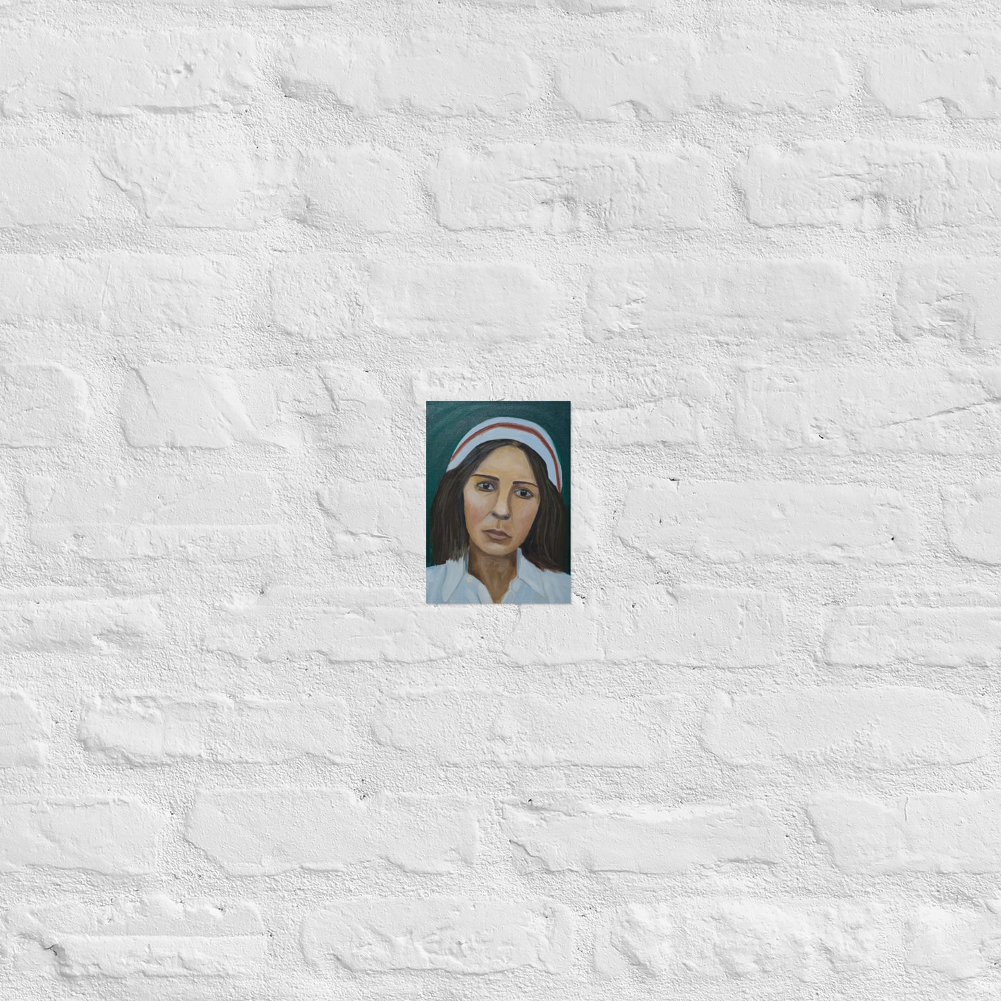 Woman with hat