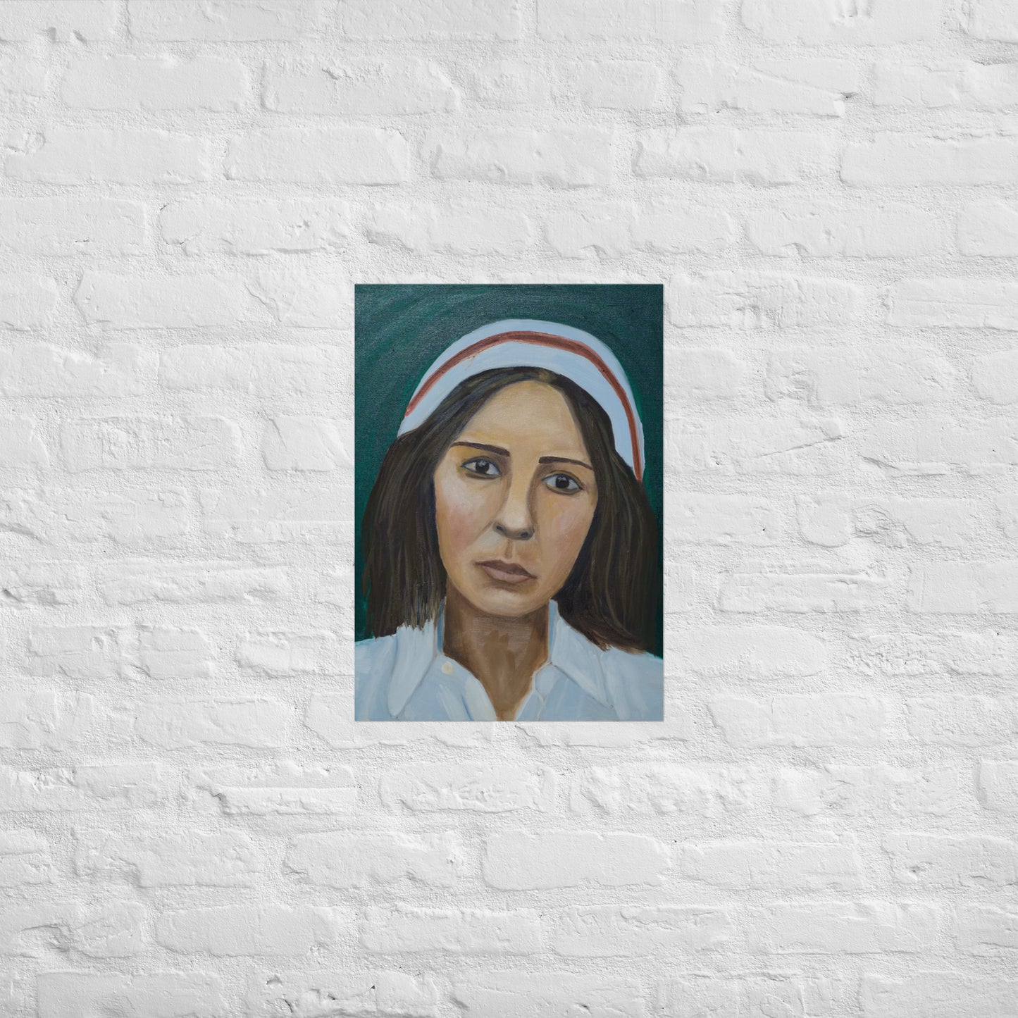 Woman with hat