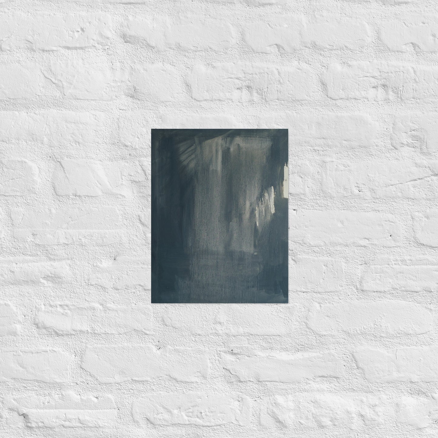 Abstract in gray thin