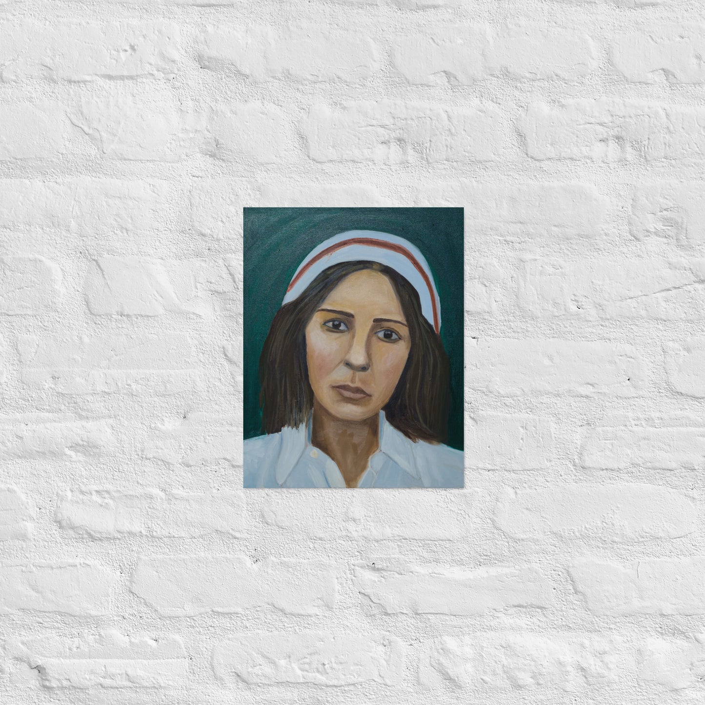 Woman with hat