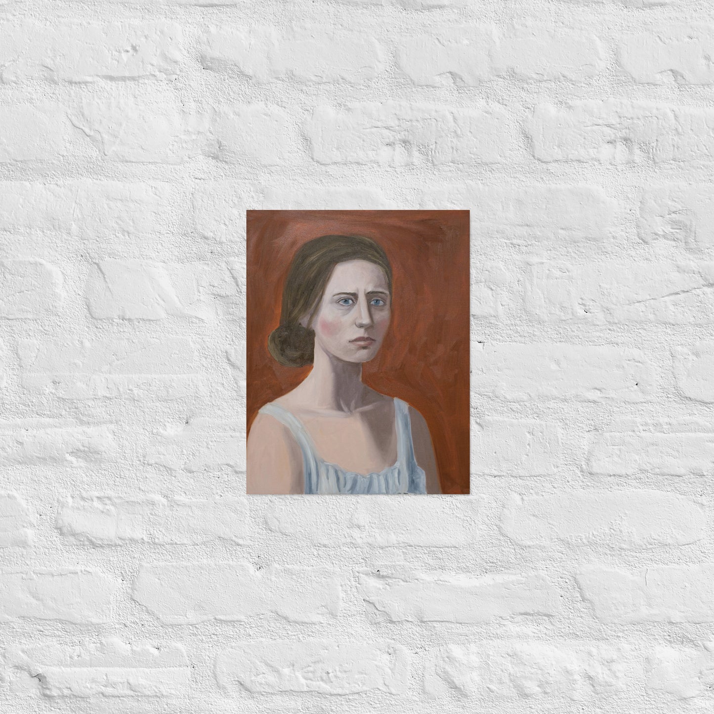 Woman in night dress