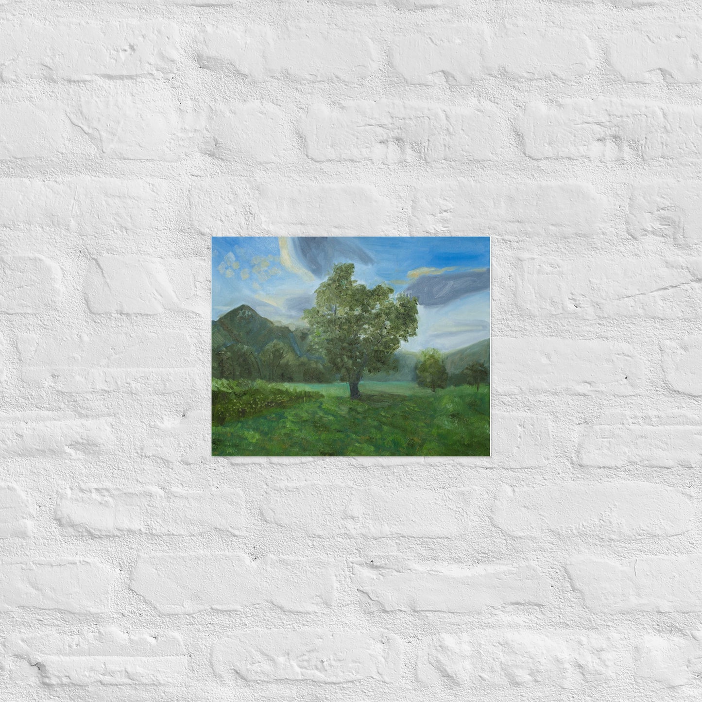 Tree in field