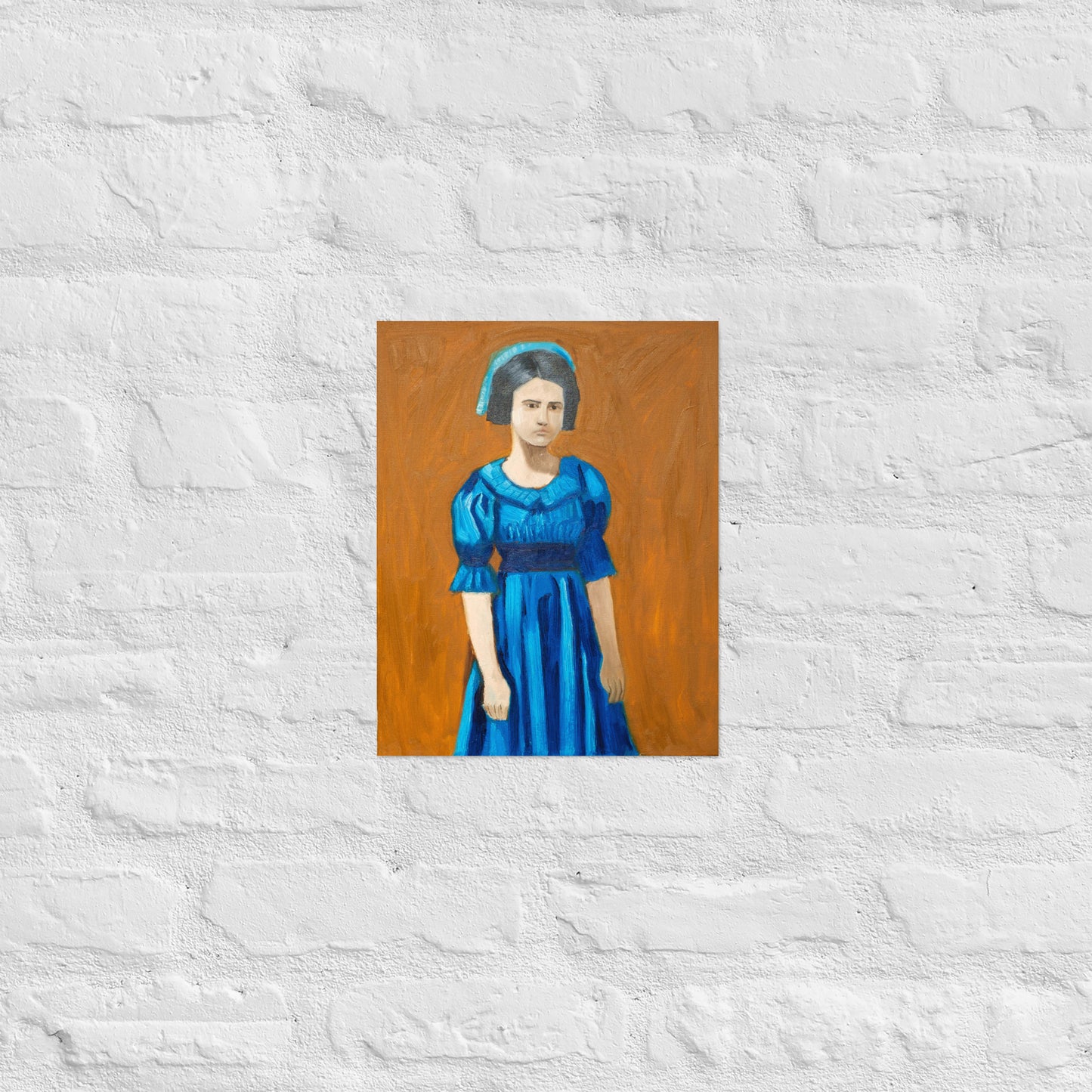 Girl in dress