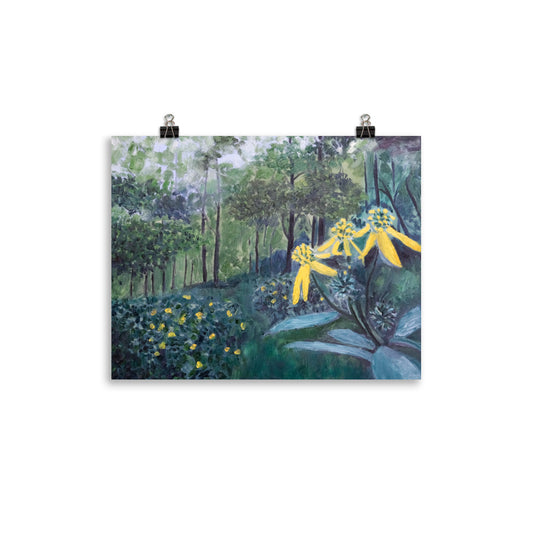 Flower in forest