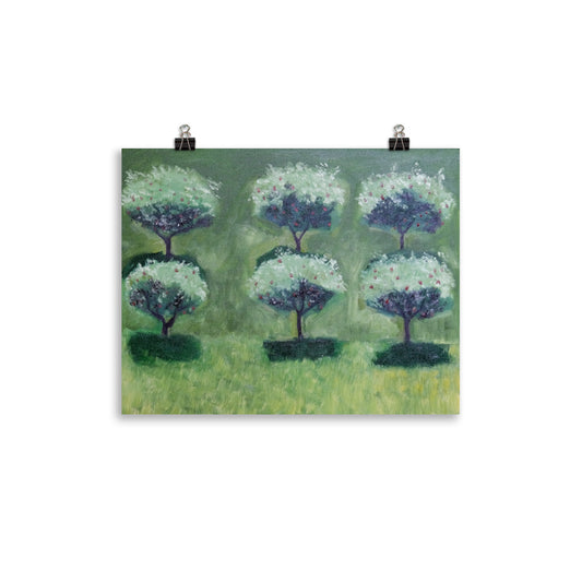 Apple trees