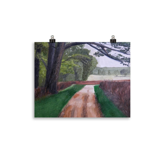 Path with heath