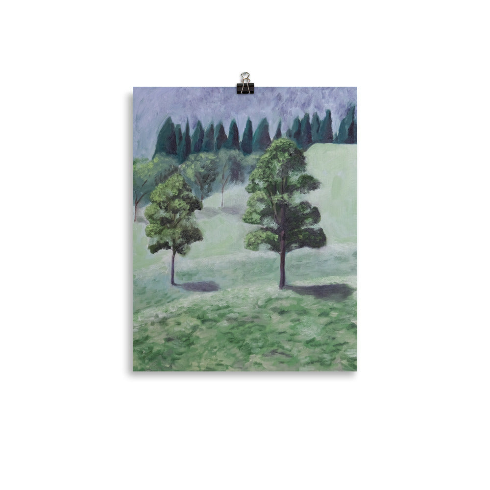 Hickory trees