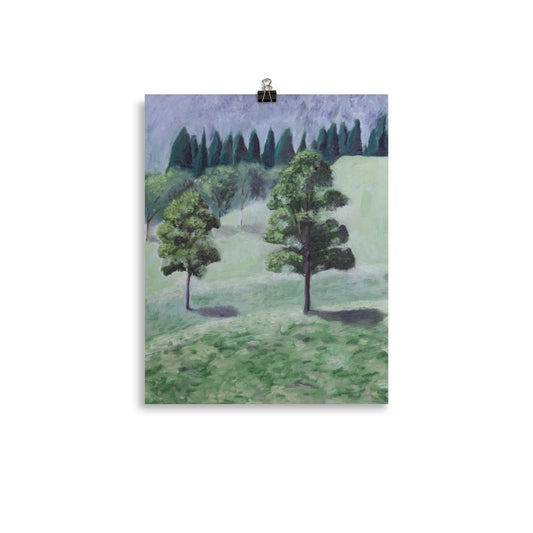 Hickory trees