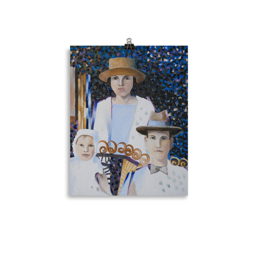 Eula, Lillie, and Dewey Lowery