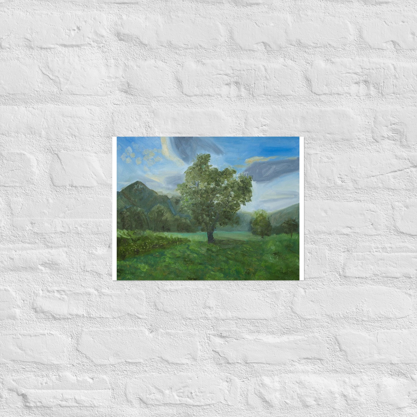 Tree in field
