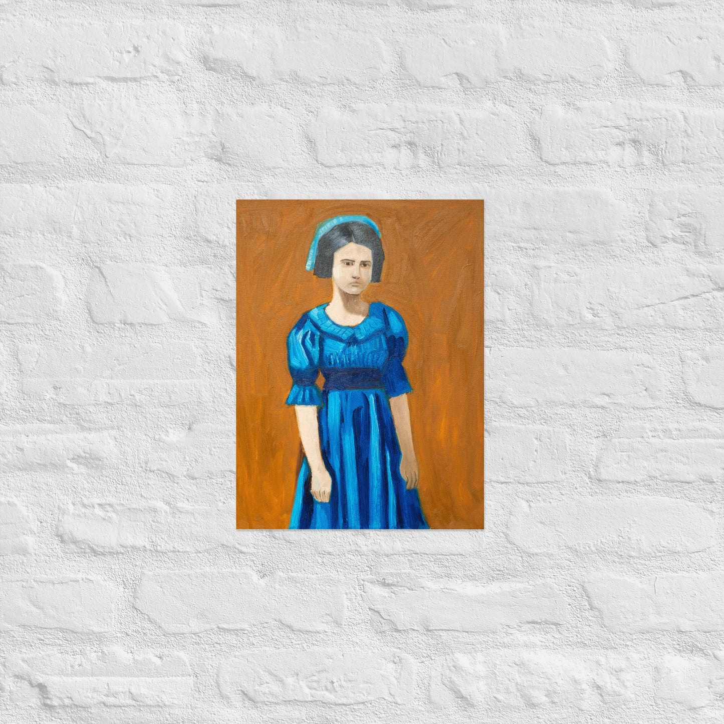 Girl in dress