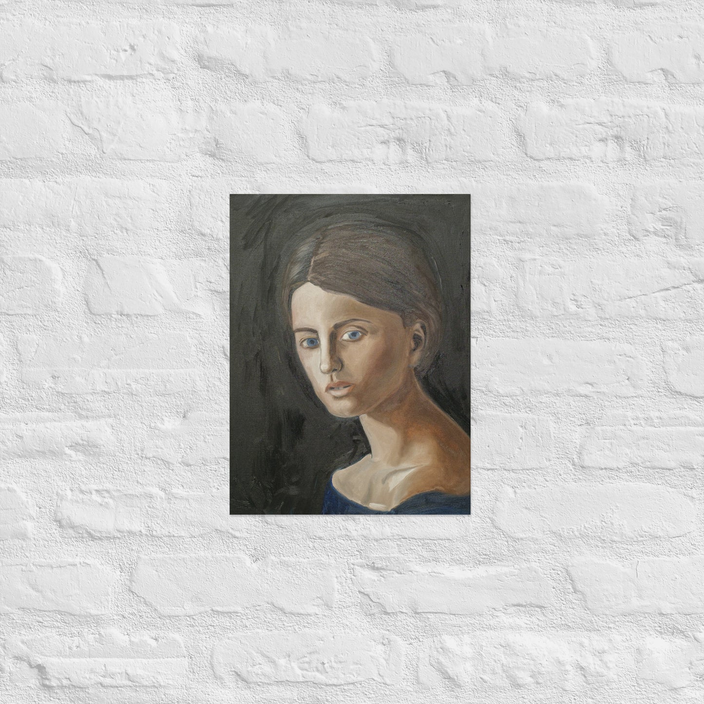 Woman in black