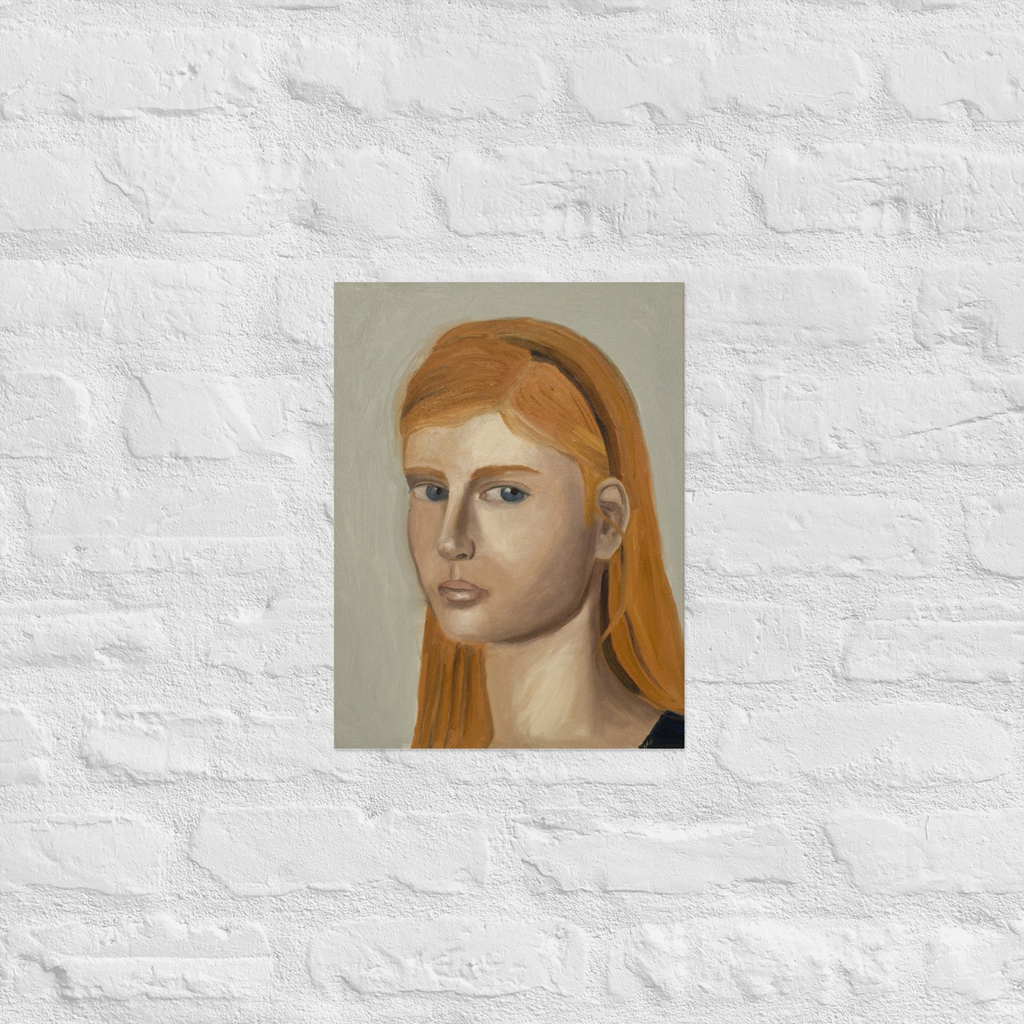 Young woman with red hair
