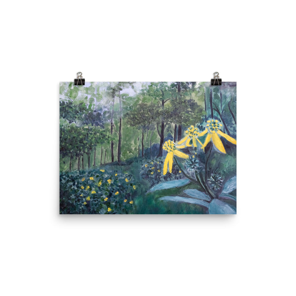 Flower in forest