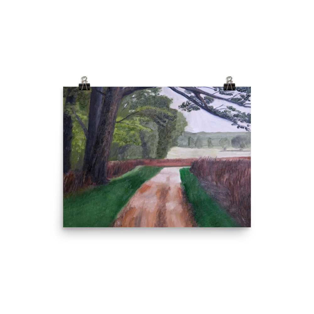 Path with heath