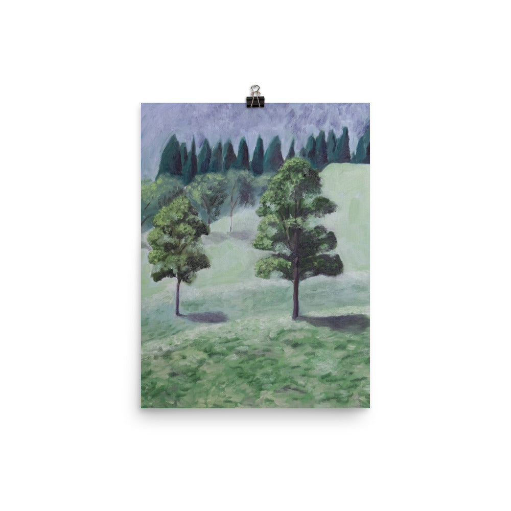 Hickory trees