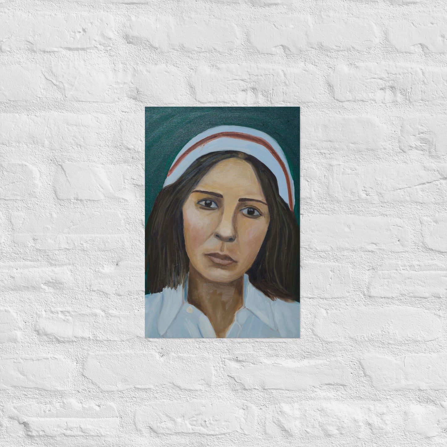 Woman with hat