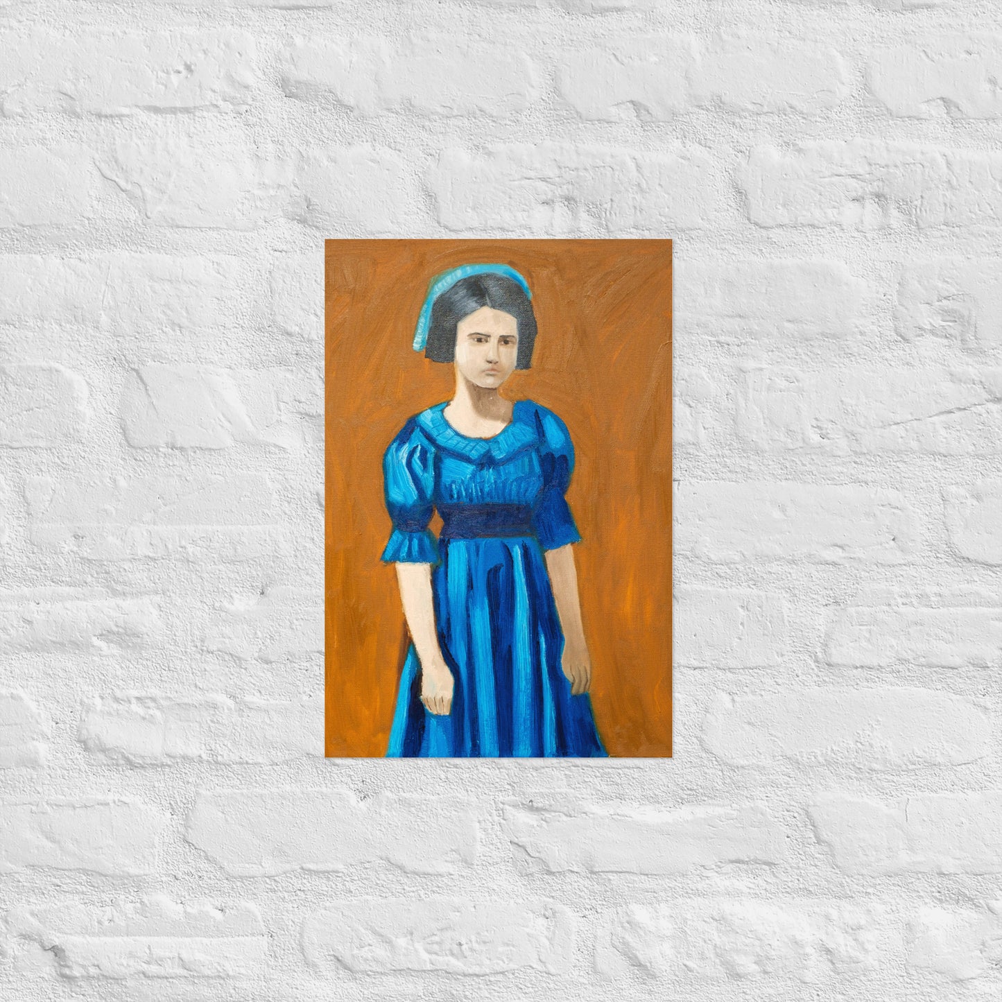 Girl in dress