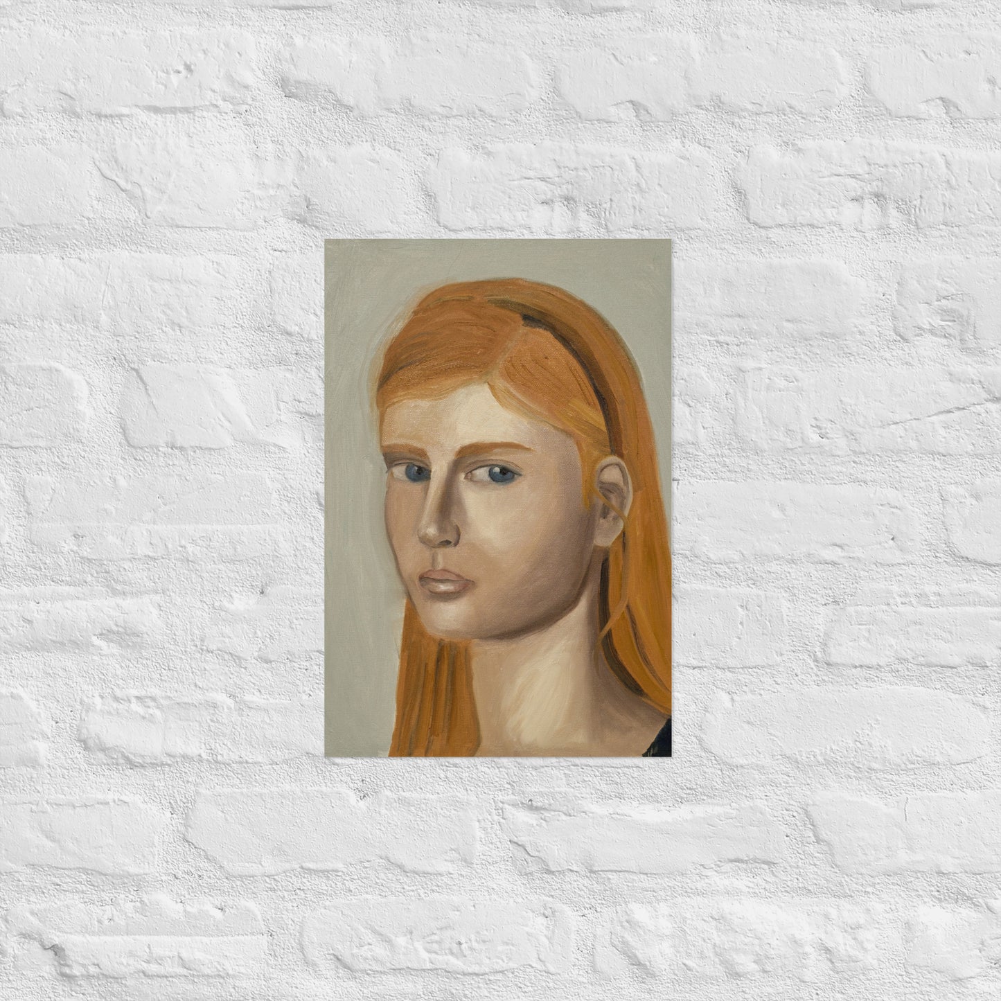Young woman with red hair