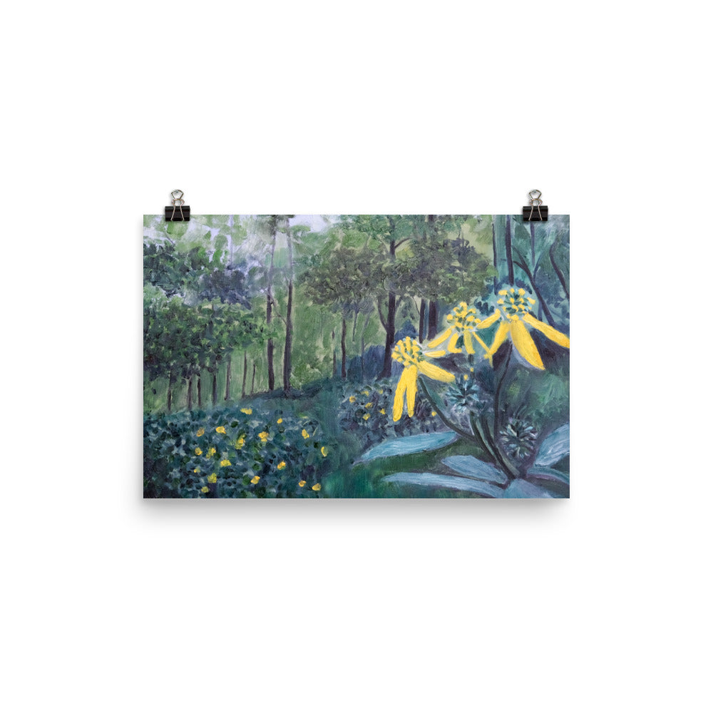 Flower in forest