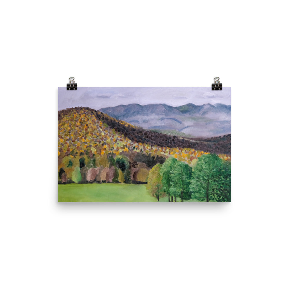 Trees and mountains 1