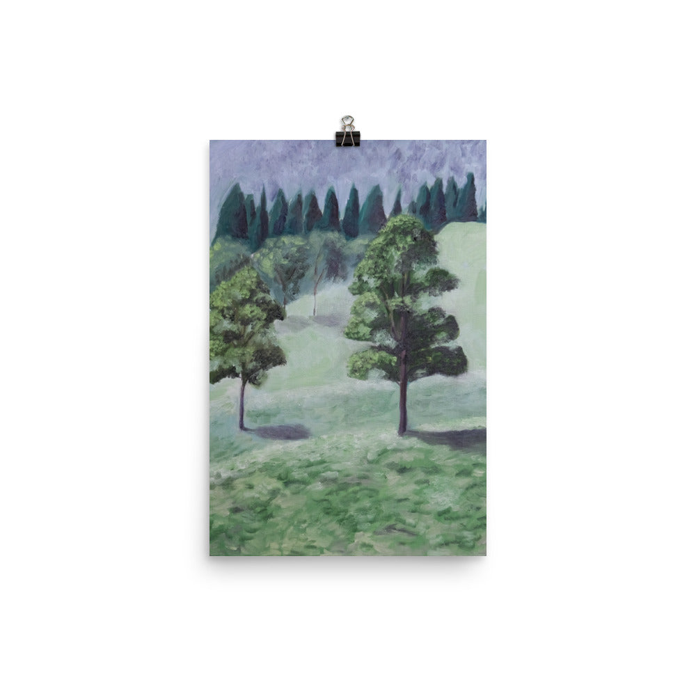 Hickory trees