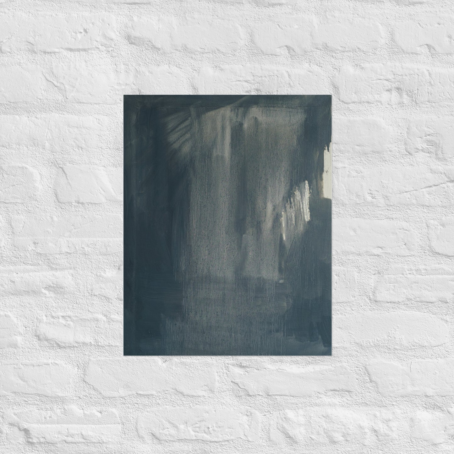 Abstract in gray thin
