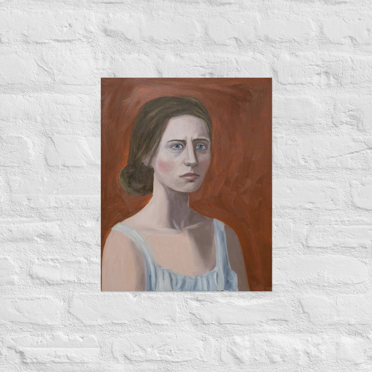 Woman in night dress