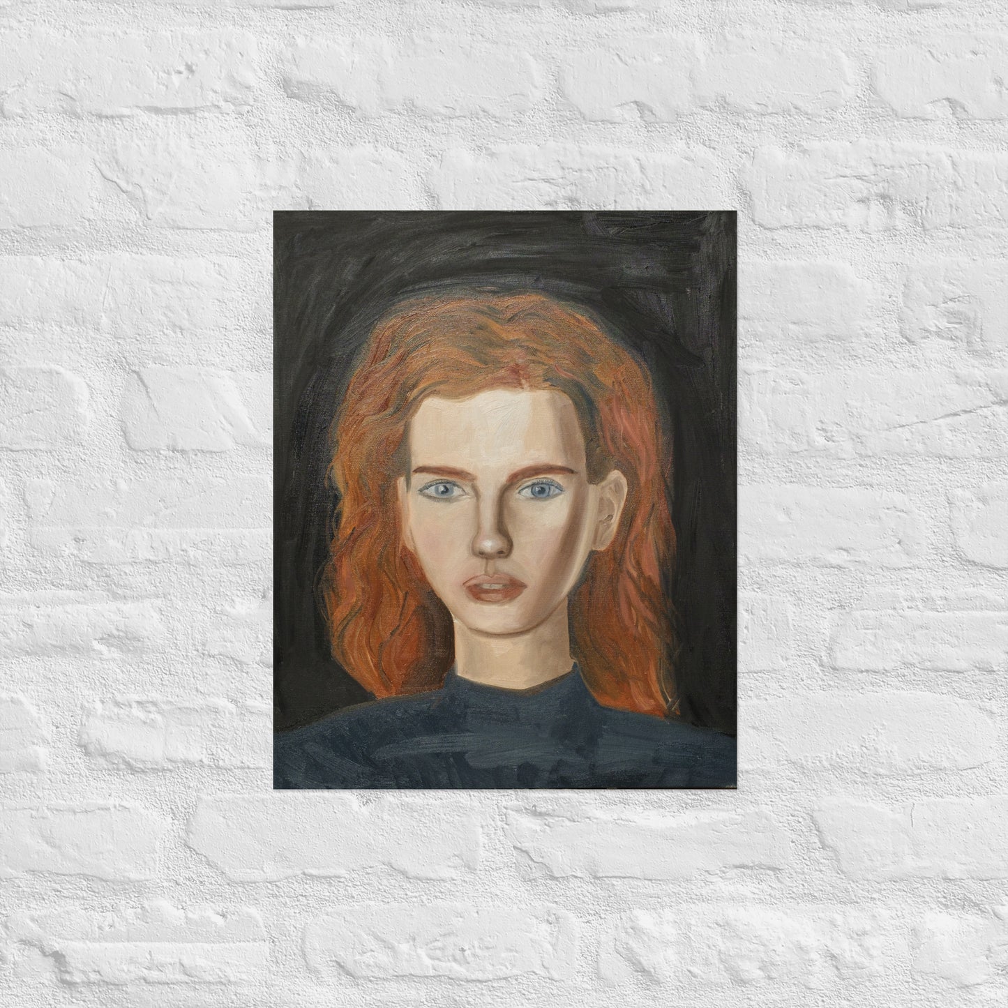 Young woman with red hair
