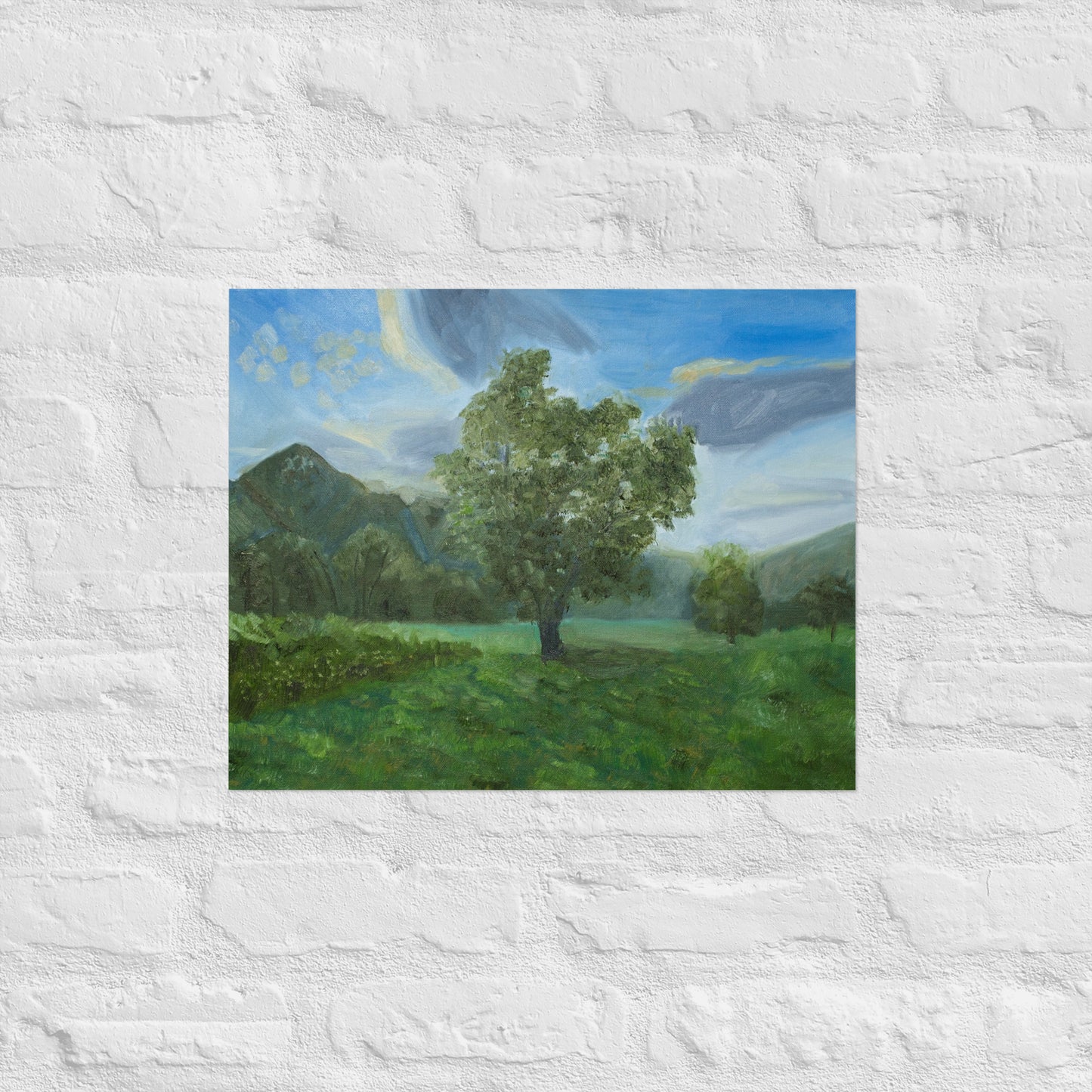Tree in field
