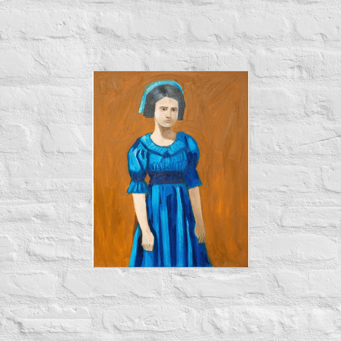 Girl in dress