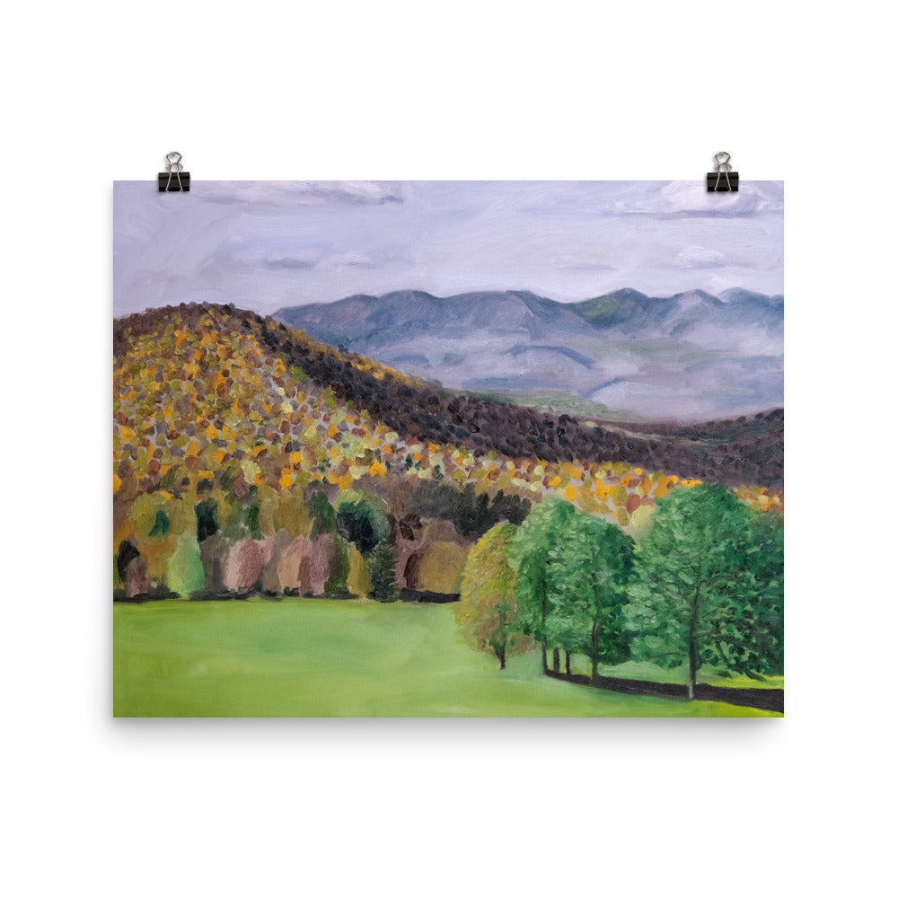 Trees and mountains 1