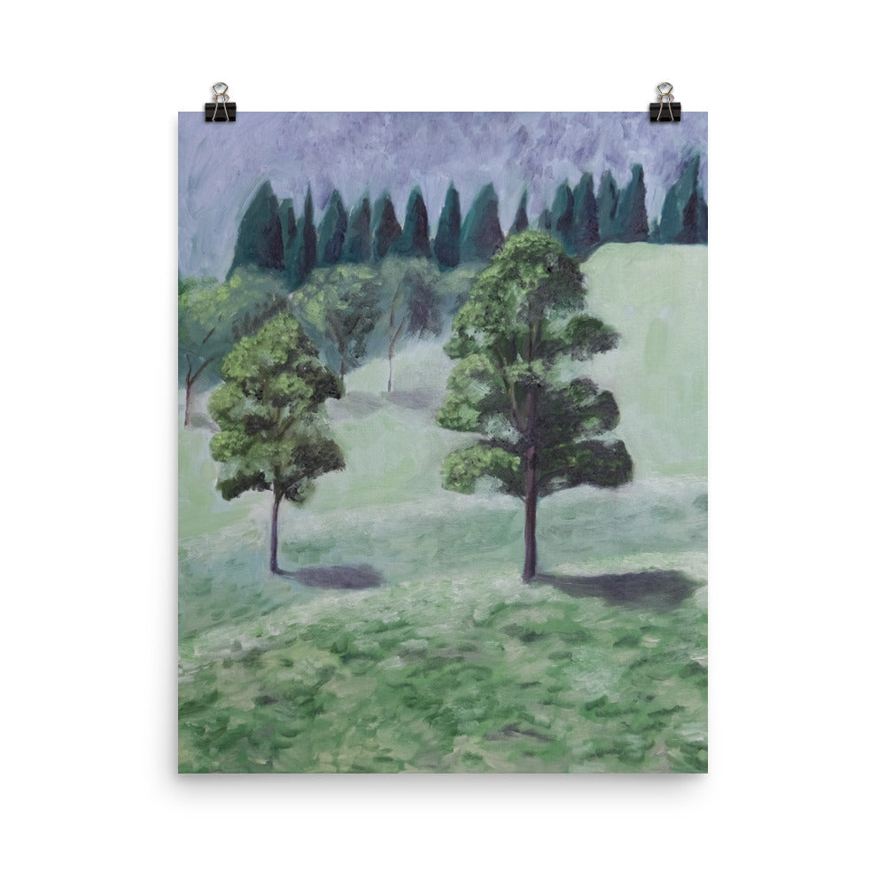 Hickory trees