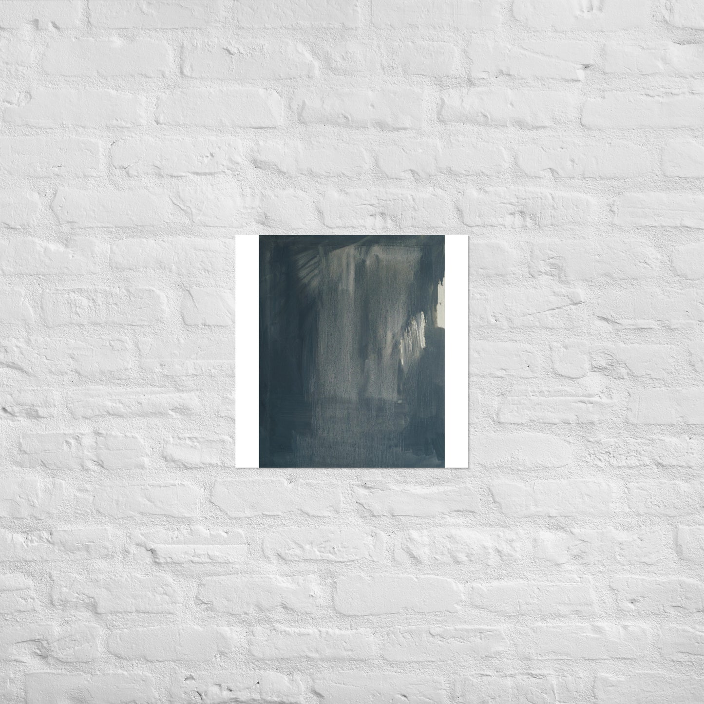 Abstract in gray thin