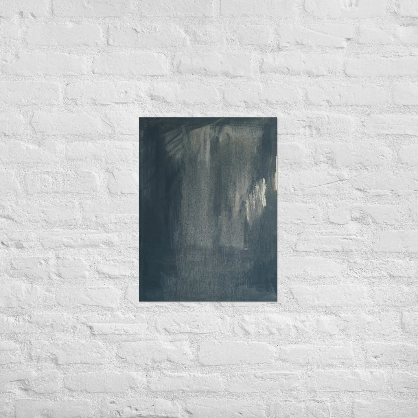 Abstract in gray thin