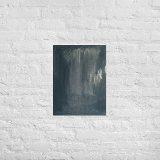 Abstract in gray thin