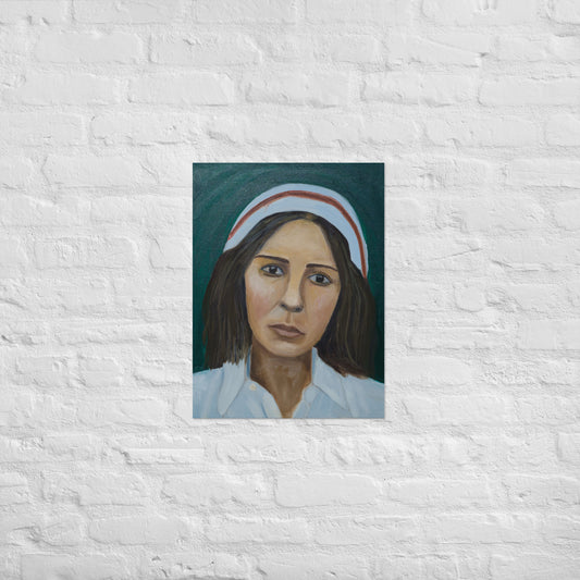 Woman with hat