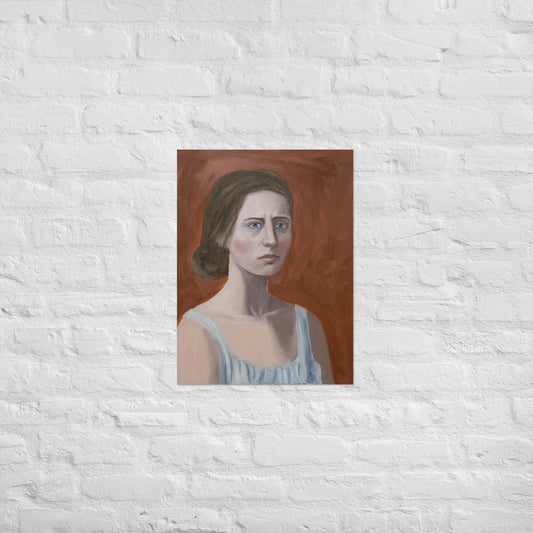 Woman in night dress