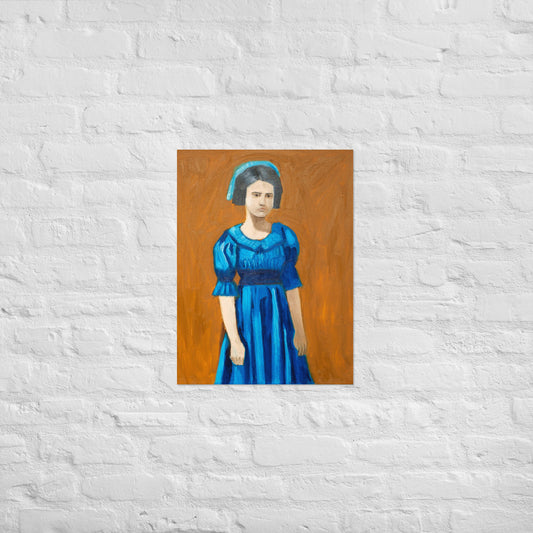 Girl in dress